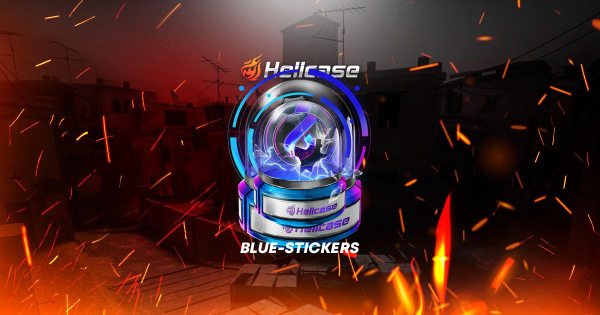 Case Cs Sticker Blue Stickers Case | CS:GO & CS2 Cases By Hellcase – Hellcase