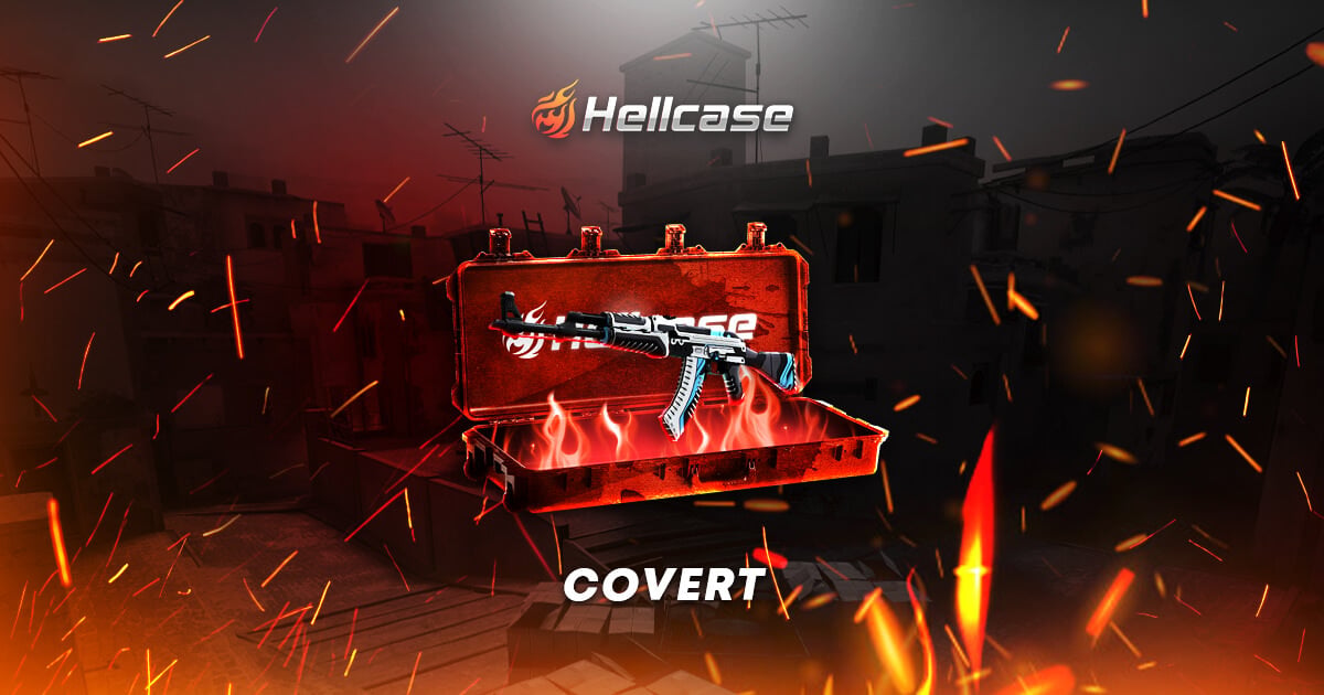 Covert Case | CS:GO & CS2 Covert Cases By Hellcase