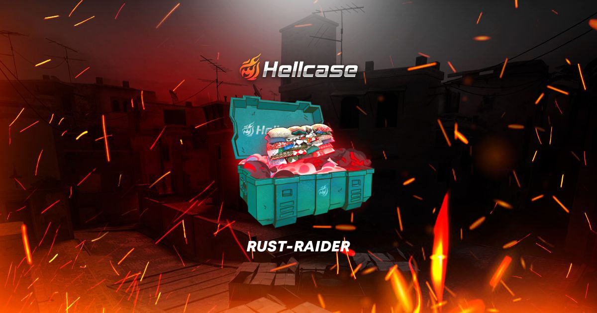 Rust Ase Rust Raider Case | Open Rust Cases on Hellcase
