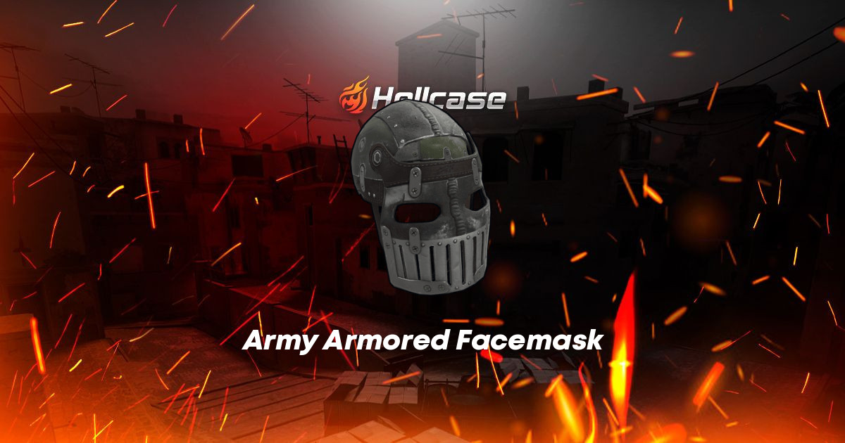 Army Armored Facemask Skin | CS2, Rust, Dota 2 Items