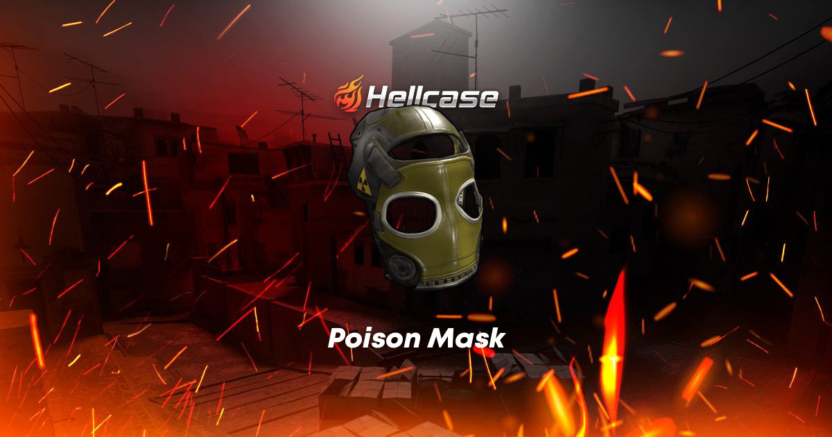 Poison Mask Skin | CS2, Rust, Dota 2 Items