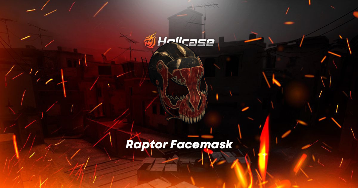 Cgtrader Raptor Mask Raptor Facemask Skin | CS2, Rust, Dota 2 Items