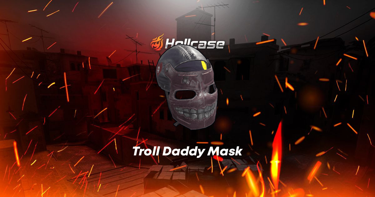 Rust Troll Troll Daddy Mask Skin | CS2, Rust, Dota 2 Items