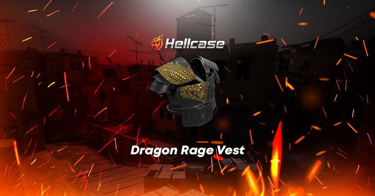 Dragon Rage Vest Skin | CS2, Rust, Dota 2 Items