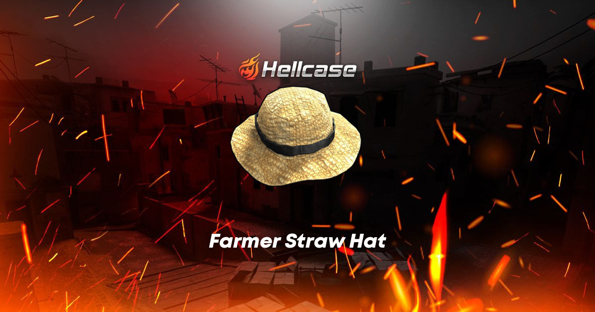 Farmer Straw Hat Skin | CS2, Rust, Dota 2 Items