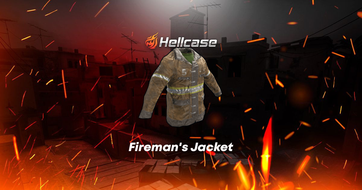 Red Jacket Rust Skin Fireman's Jacket Skin | CS2, Rust, Dota 2 Items