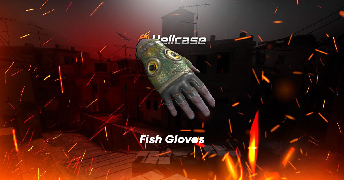 Fish Gloves Skin | CS2, Rust, Dota 2 Items