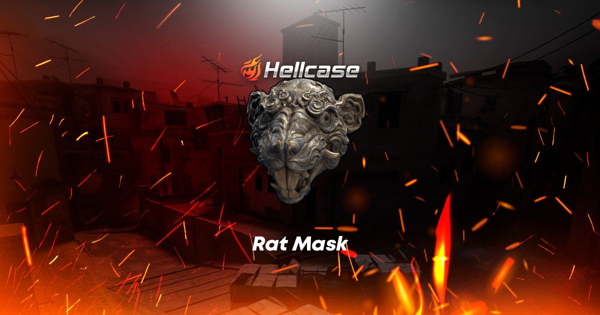 Rat Mask Skin | CS2, Rust, Dota 2 Items