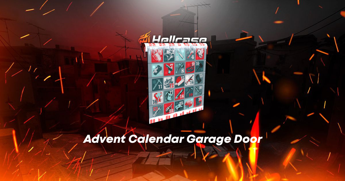 Advent Calendar Garage Door Skin | CS2, Rust, Dota 2 Items