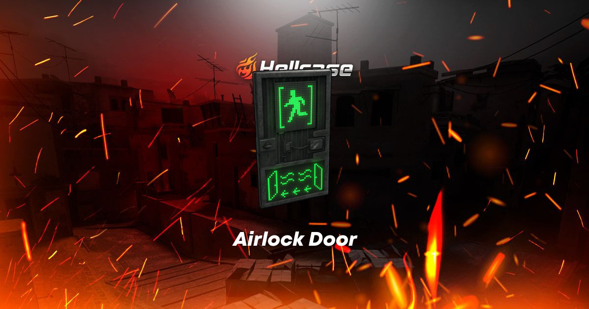 Rust Air Locks Airlock Door Skin | CS2, Rust, Dota 2 Items