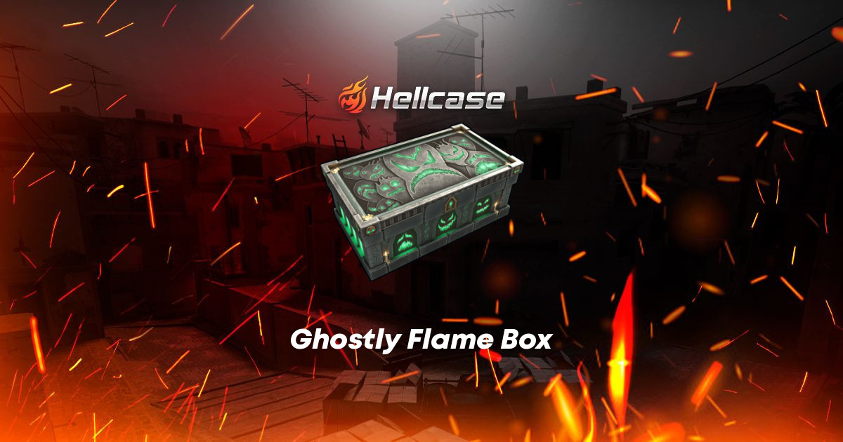 Ghostly Flame Box Skin | CS2, Rust, Dota 2 Items