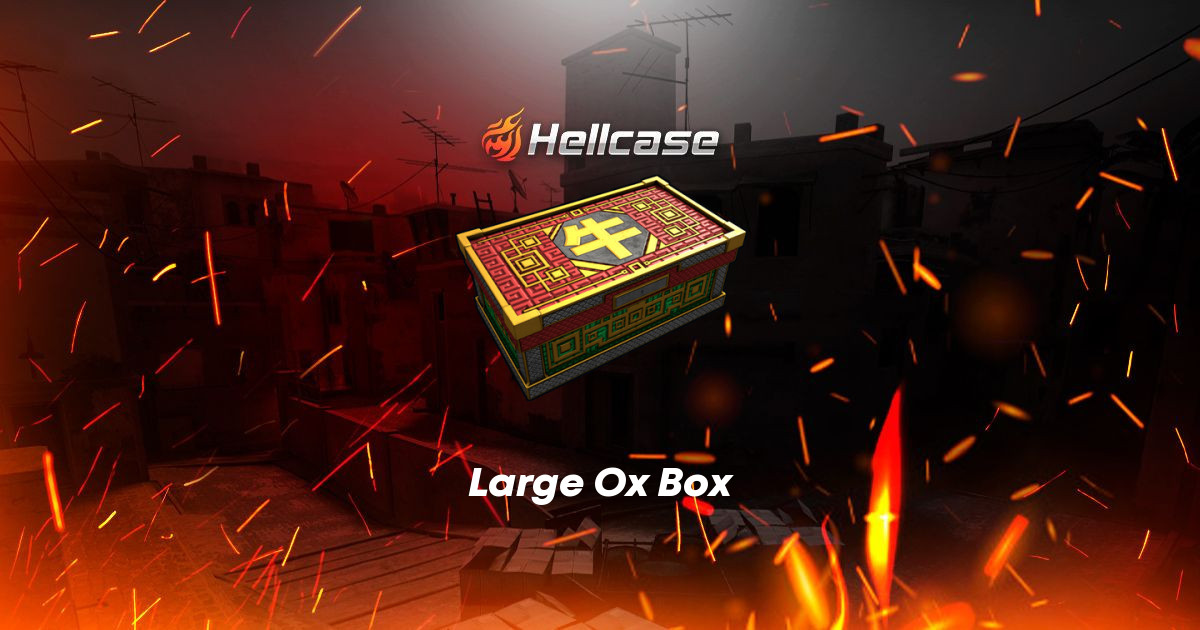 Large Ox Box Skin | CS2, Rust, Dota 2 Items
