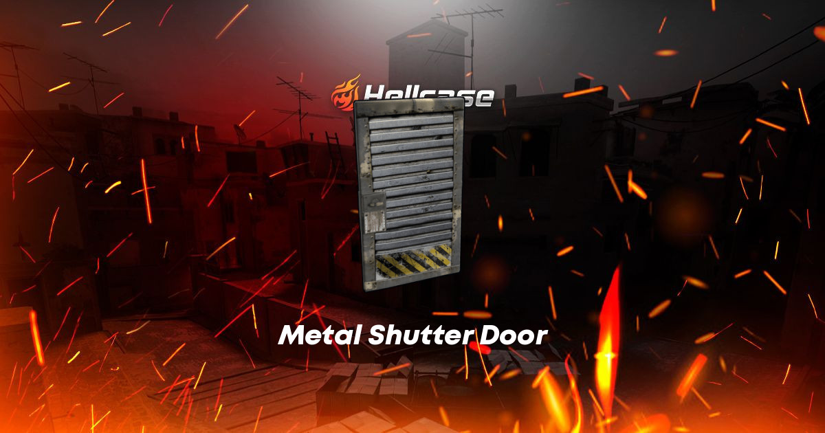 Metal Shutter Door Skin | CS2, Rust, Dota 2 Items