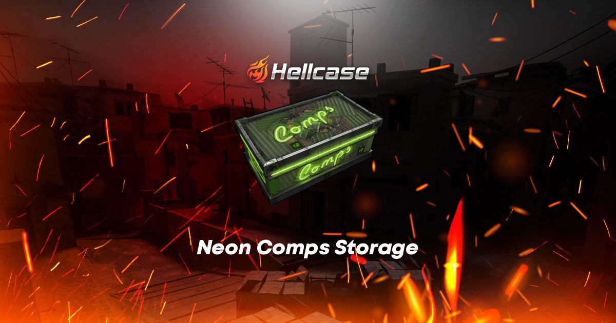 Neon Comps Storage Skin | CS2, Rust, Dota 2 Items