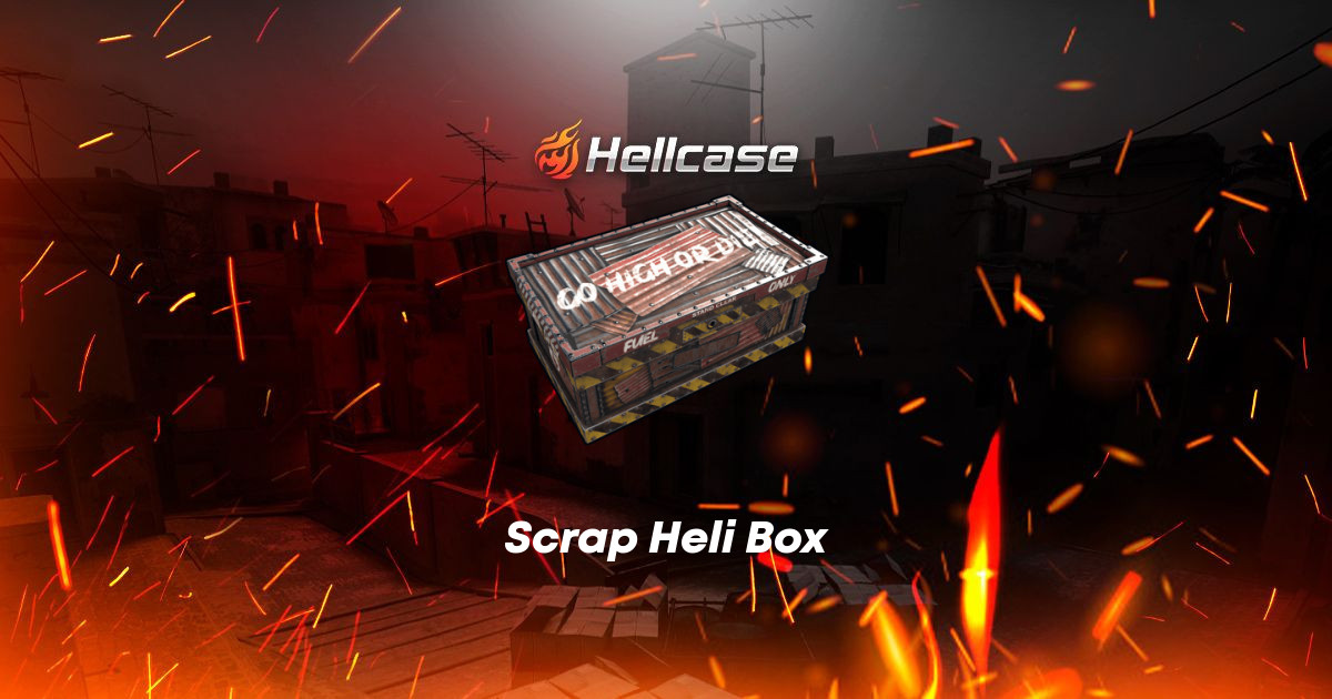Heli Box Scrap Heli Box Skin | CS2, Rust, Dota 2 Items