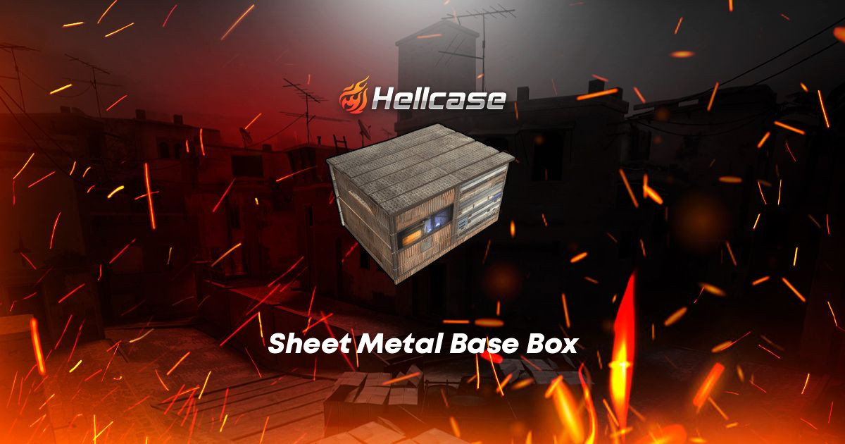 Sheet Metal Base Box Skin | CS2, Rust, Dota 2 Items