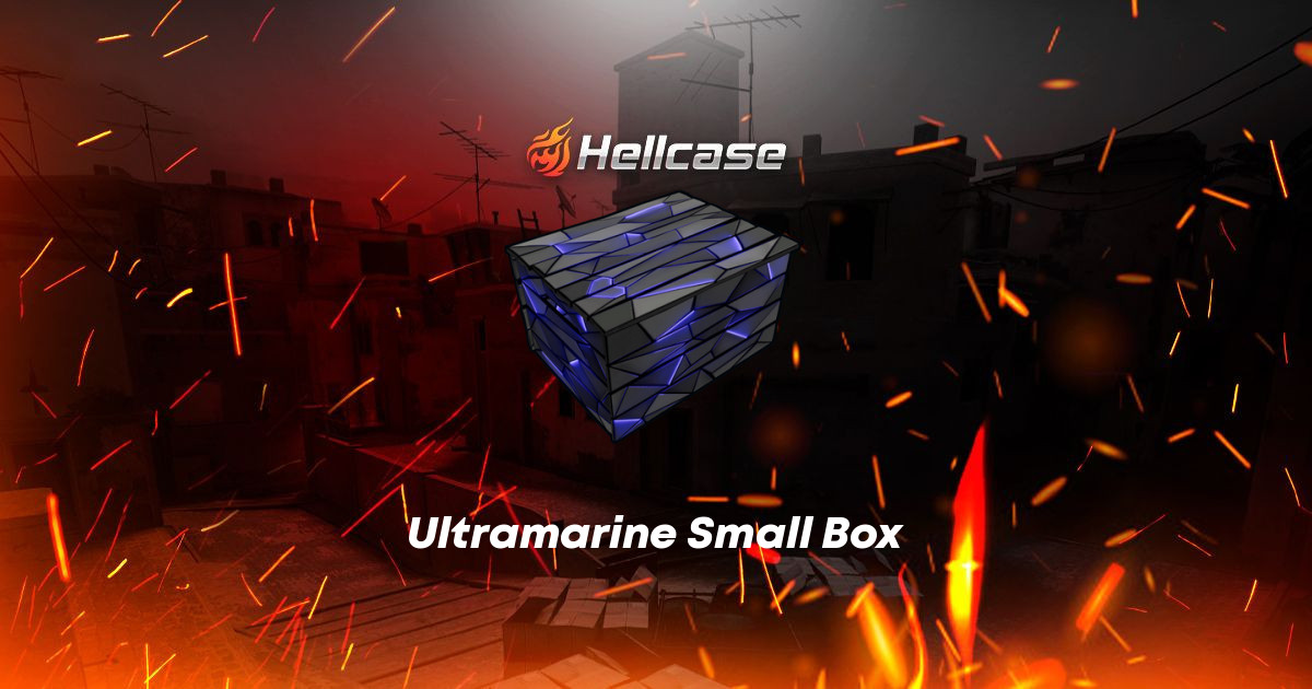 Ultramarine Small Box Skin | CS2, Rust, Dota 2 Items