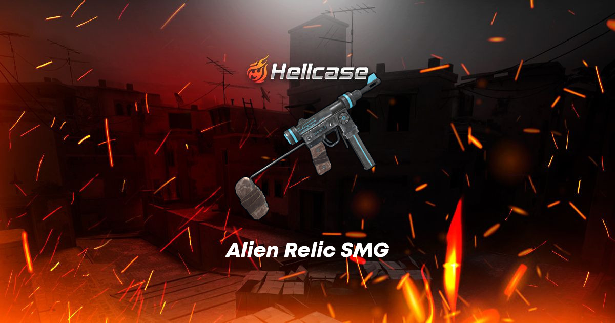 Alien Relic SMG Skin | CS2, Rust, Dota 2 Items