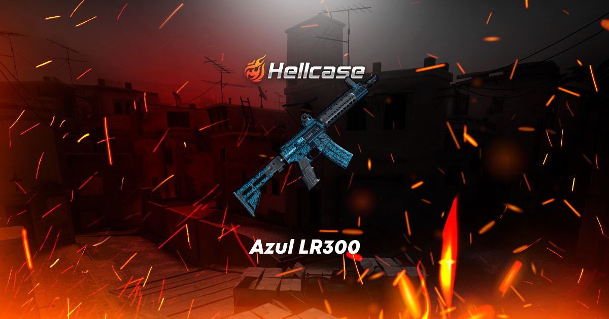 Azul LR300 Skin | CS2, Rust, Dota 2 Items