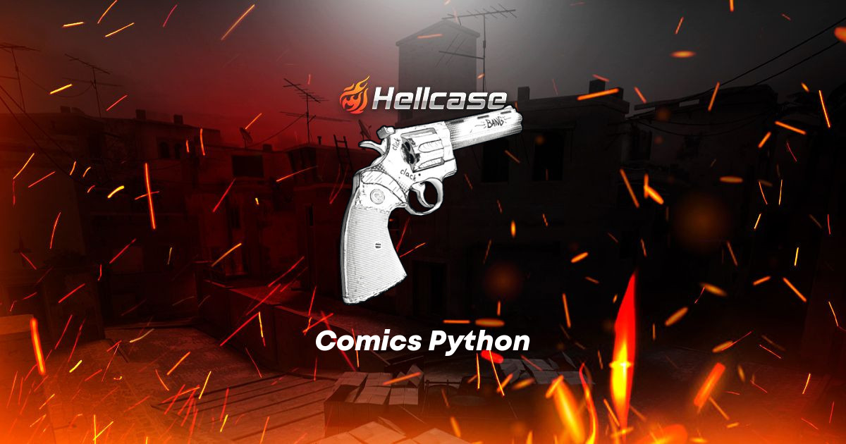 Comics Python Skin | CS2, Rust, Dota 2 Items