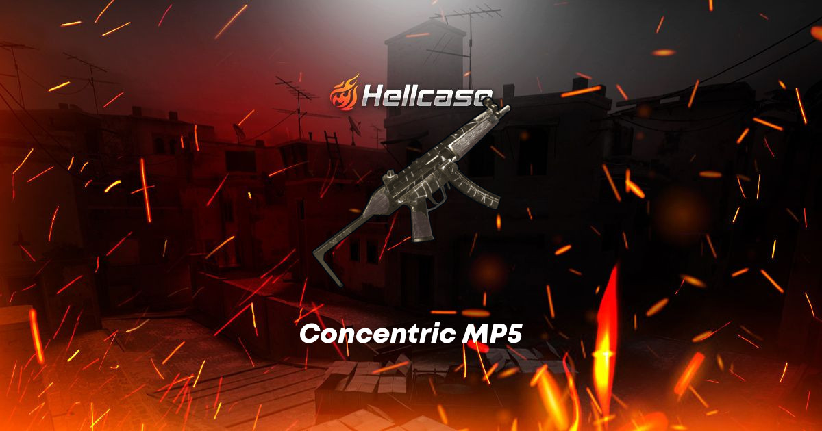 Concetric Mp5 Rust Concentric MP5 Skin | CS2, Rust, Dota 2 Items