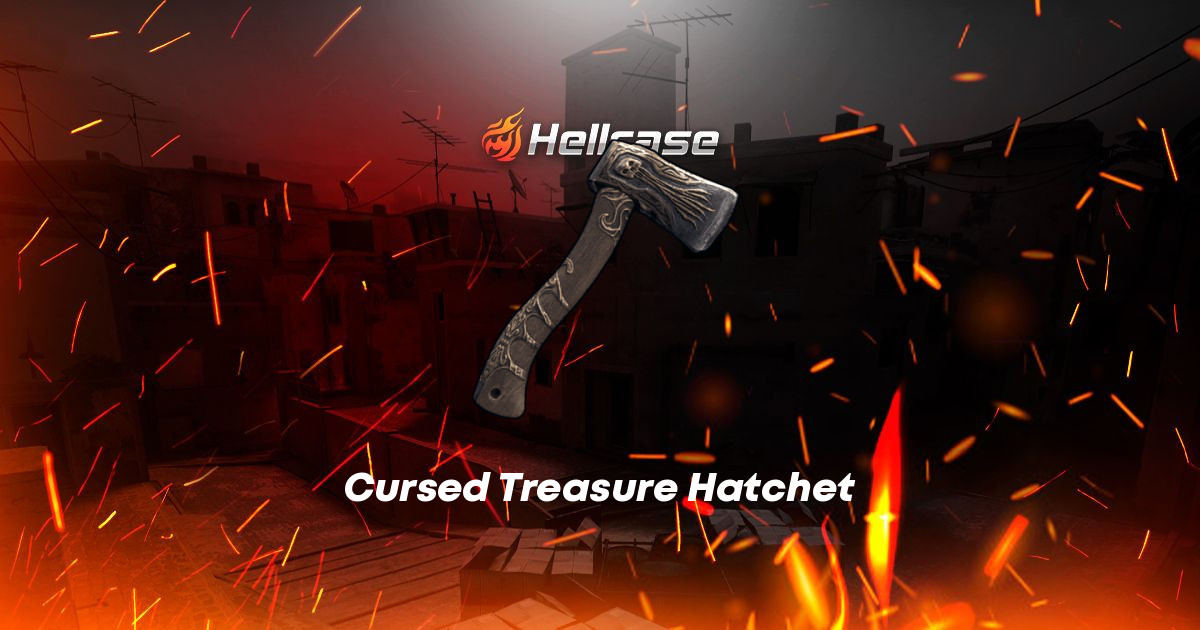 Cursed Treasure Hatchet Skin | CS2, Rust, Dota 2 Items