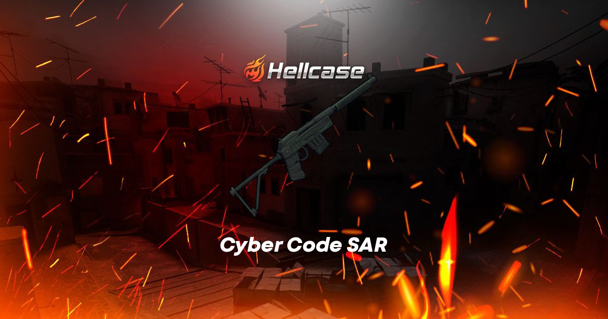 Cyber Code SAR Skin | CS2, Rust, Dota 2 Items