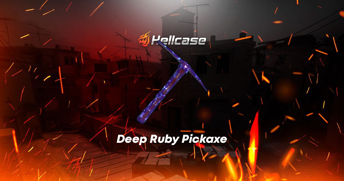 Deep Ruby Pickaxe Skin | CS2, Rust, Dota 2 Items