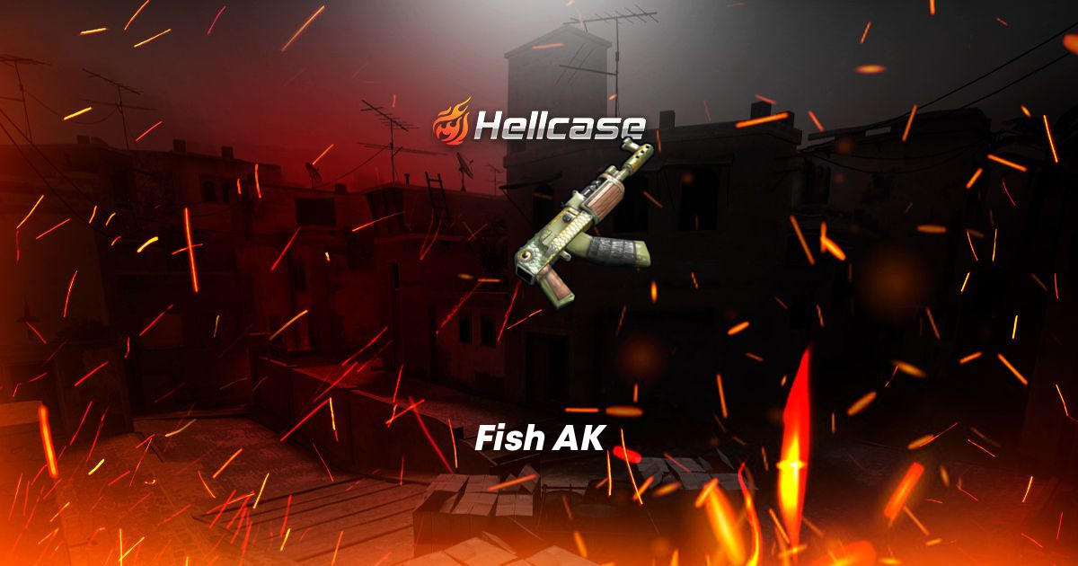 Fish AK Skin | CS2, Rust, Dota 2 Items