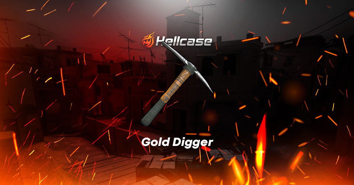 Rust Digger Gold Digger Skin | CS2, Rust, Dota 2 Items