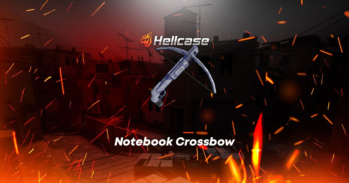 Notebook Crossbow Rust Notebook Crossbow Skin | CS2, Rust, Dota 2 Items
