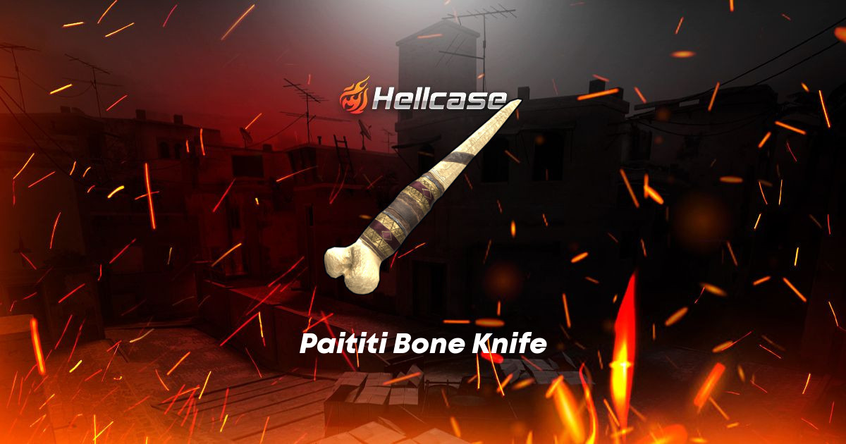 Bone Weapons Rust Paititi Bone Knife Skin | CS2, Rust, Dota 2 Items