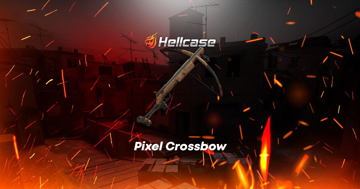 Pixel Crossbow Skin | CS2, Rust, Dota 2 Items