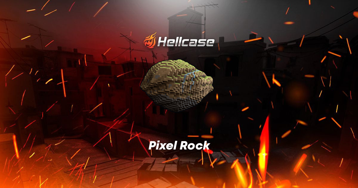 Pixel Rock Skin | CS2, Rust, Dota 2 Items