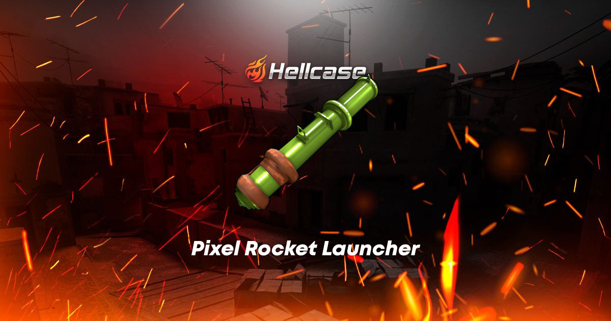 Pixel Rocket Launcher Skin | CS2, Rust, Dota 2 Items