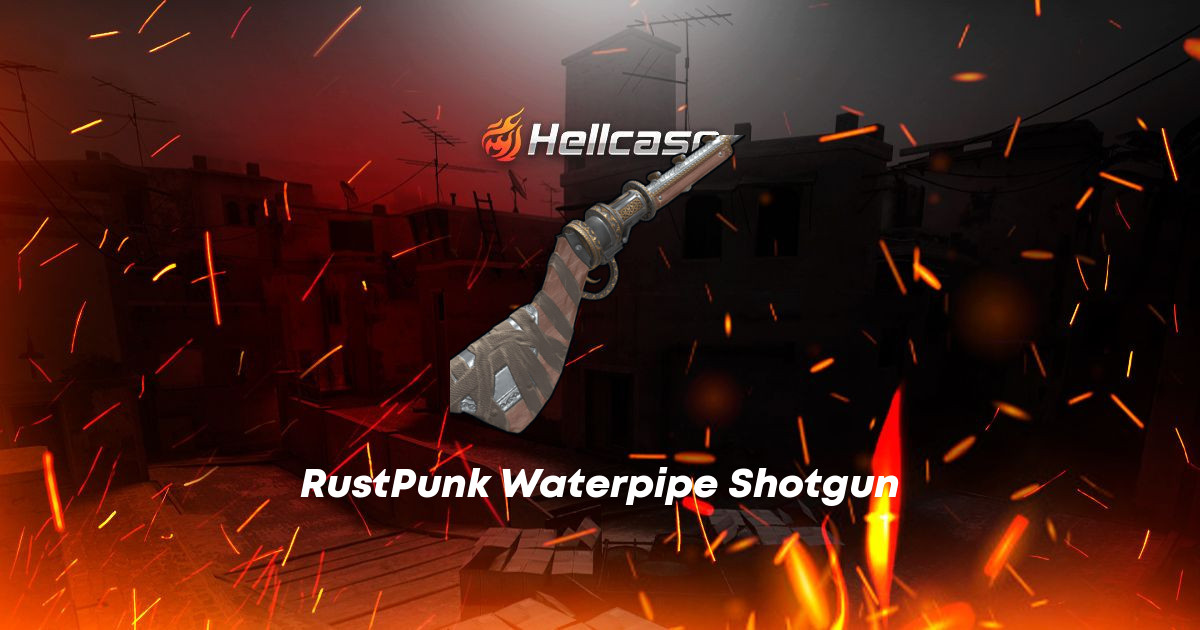 RustPunk Waterpipe Shotgun Skin | CS2, Rust, Dota 2 Items