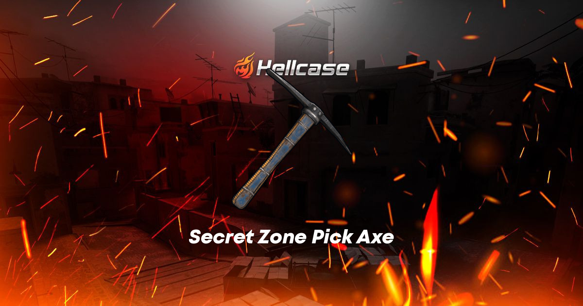 Pickaxe Wall Rust Guide Secret Zone Pick Axe Skin | CS2, Rust, Dota 2 Items