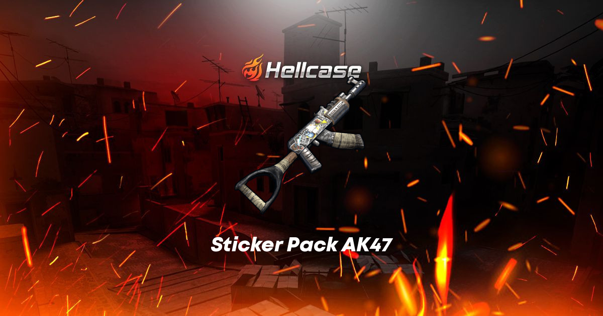 Sticker Pack Ak Sticker Pack AK47 Skin | CS2, Rust, Dota 2 Items