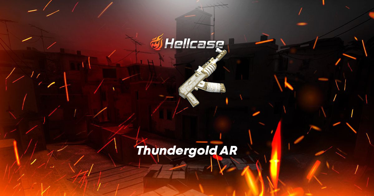 Rust Thunder Thundergold AR Skin | CS2, Rust, Dota 2 Items