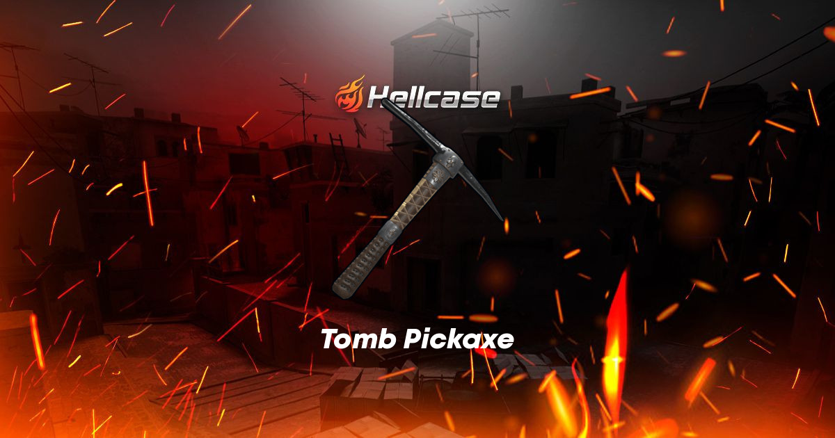 Rust Pickaxe Greenscreen Tomb Pickaxe Skin | CS2, Rust, Dota 2 Items