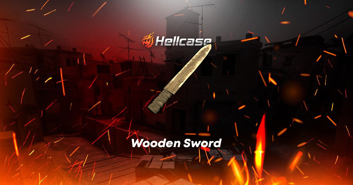 Sword From Rust Wooden Sword Skin | CS2, Rust, Dota 2 Items