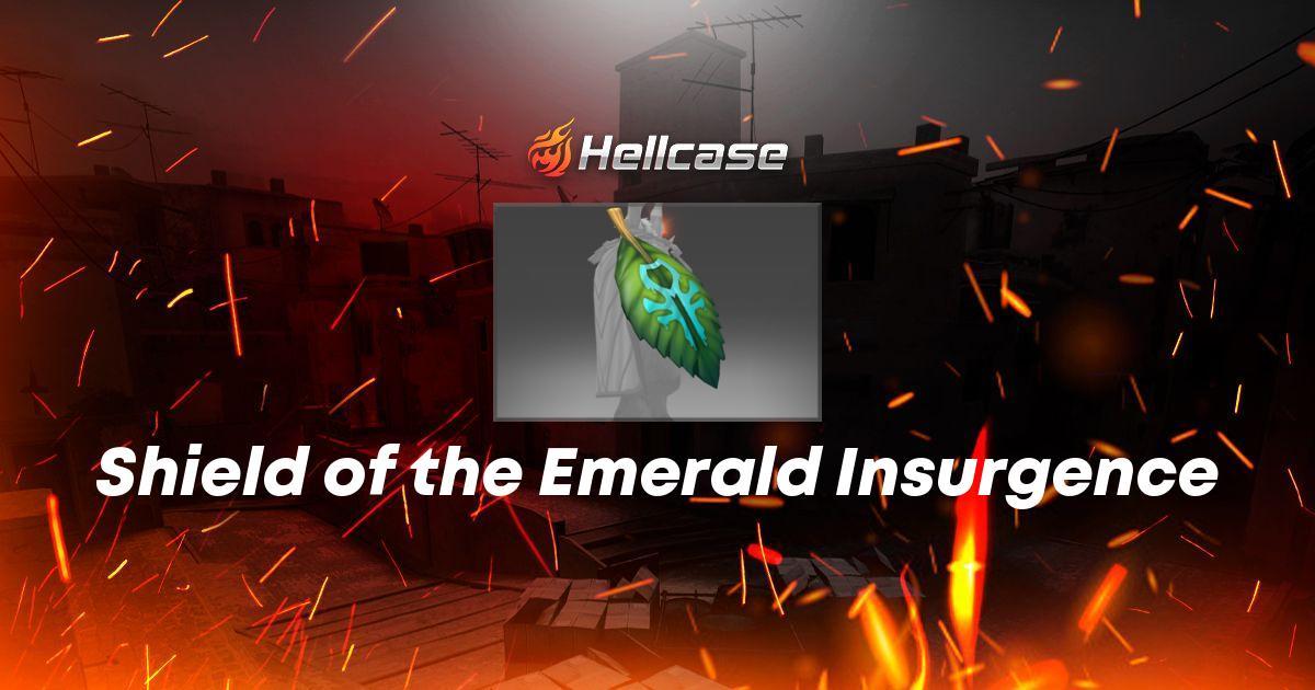 Rust Emerald Shield of the Emerald Insurgence Skin | CS2, Rust, Dota 2 Items