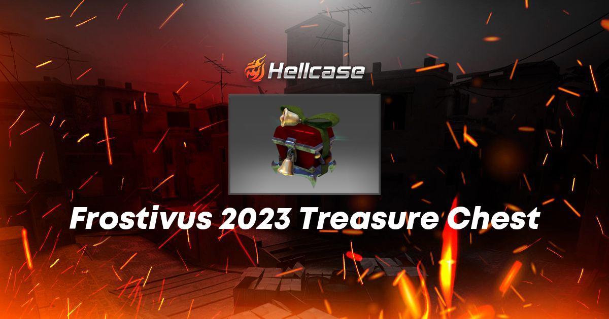 Treasure Box Rust Frostivus 2023 Treasure Chest Skin | CS2, Rust, Dota 2 Items
