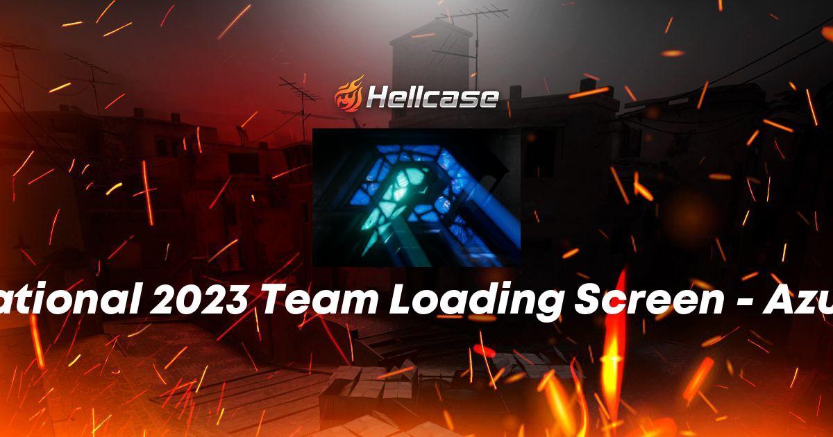 International 2023 Team Loading Screen - Azure Ray Skin | CS2, Rust ...