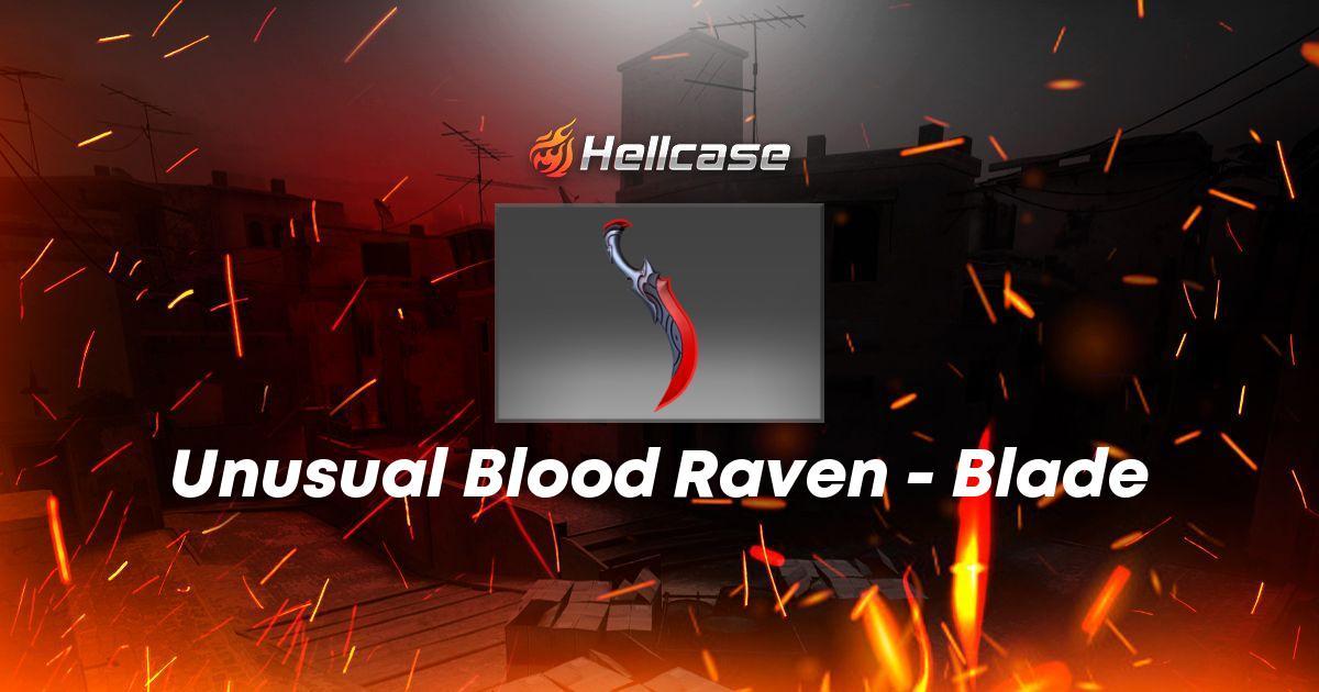 Unusual Blood Raven - Blade Skin | CS2, Rust, Dota 2 Items