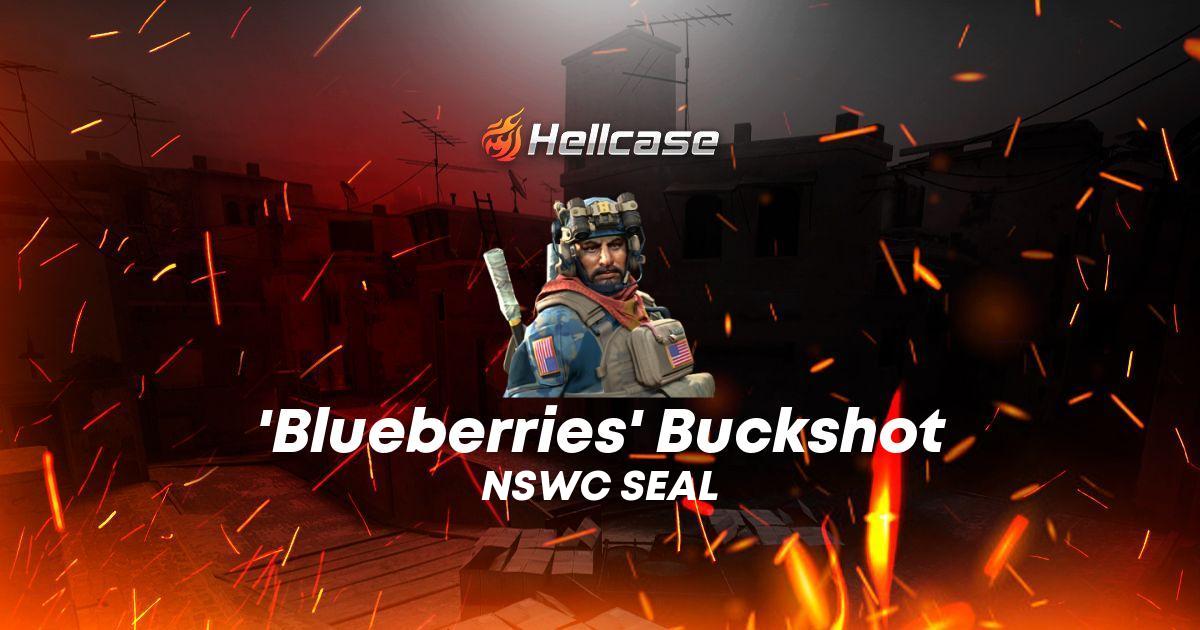 'Blueberries' Buckshot | NSWC SEAL Skin | CS2, Rust, Dota 2 Items
