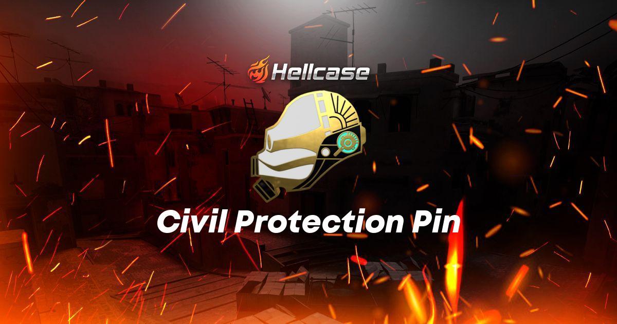 Civil Protection Pin Skin | CS2, Rust, Dota 2 Items