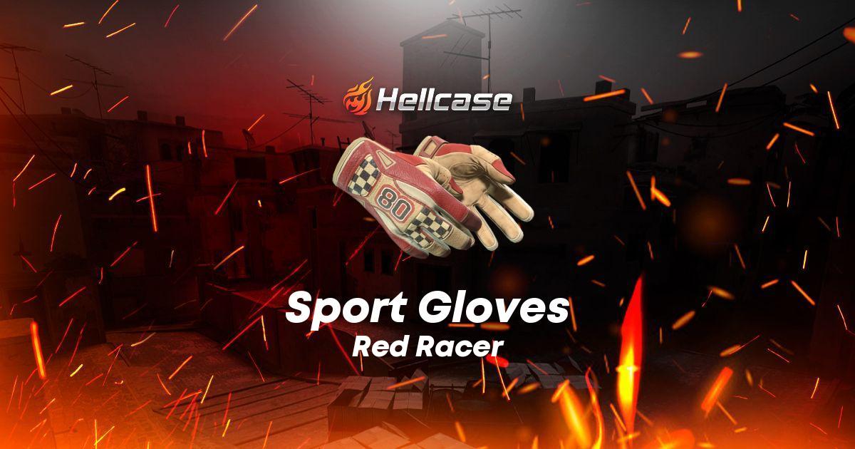 Sport Gloves | Red Racer Skin | CS2, Rust, Dota 2 Items