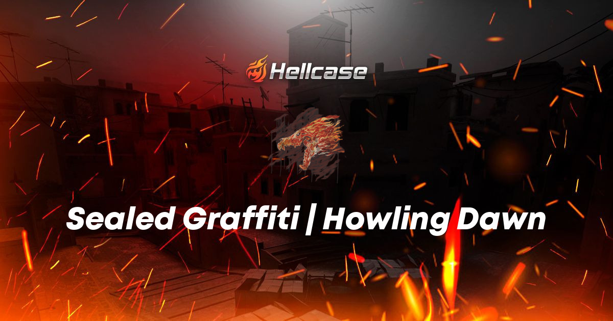 Sealed Graffiti | Howling Dawn Skin | CS2, Rust, Dota 2 Items