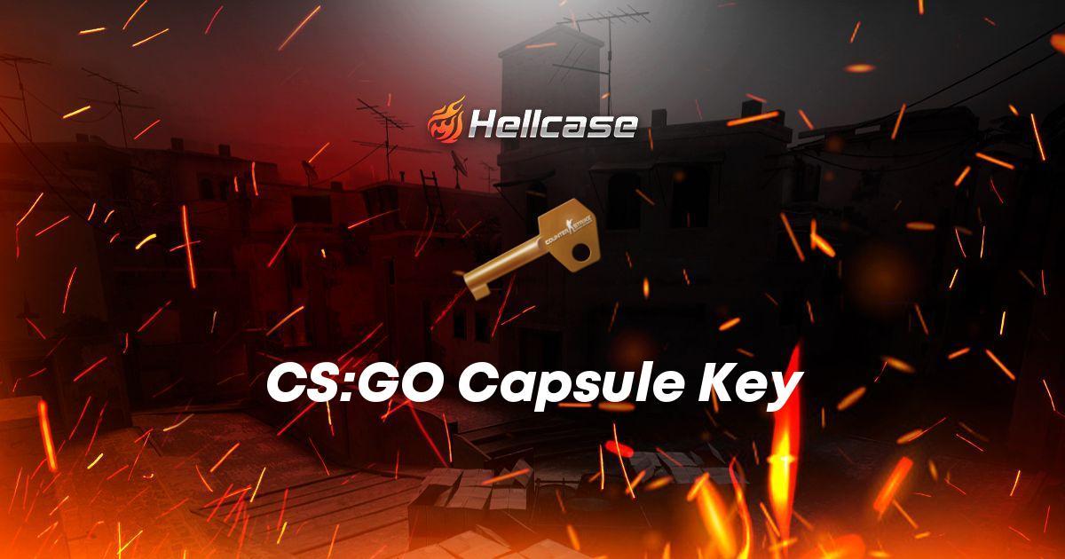 CS:GO Capsule Key Skin | CS2, Rust, Dota 2 Items